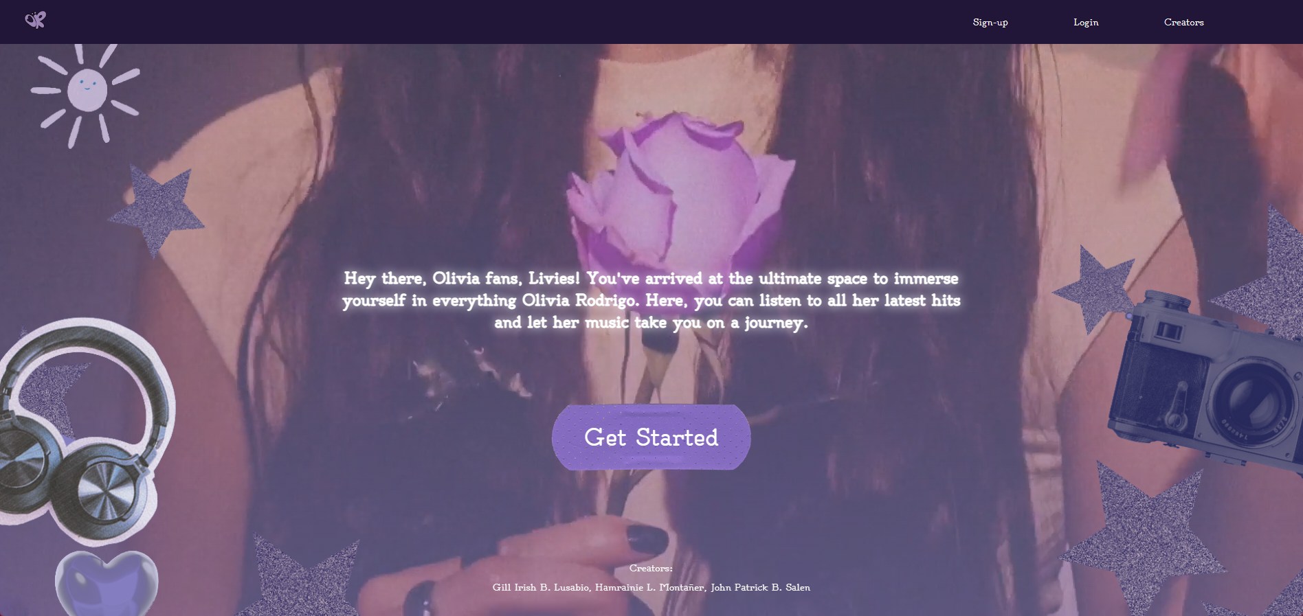 Olivia Rodrigo Website